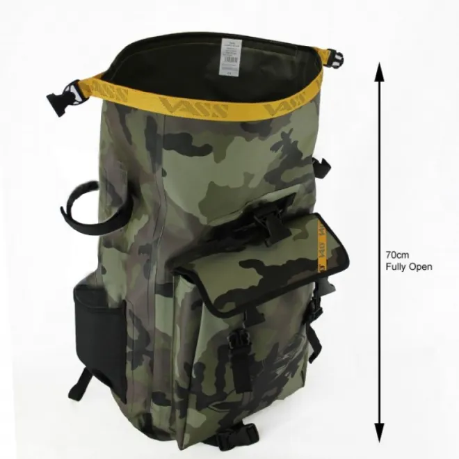 Vass Dry Fishing Ruck Sack Edition 3 Camouflage 40 Liter