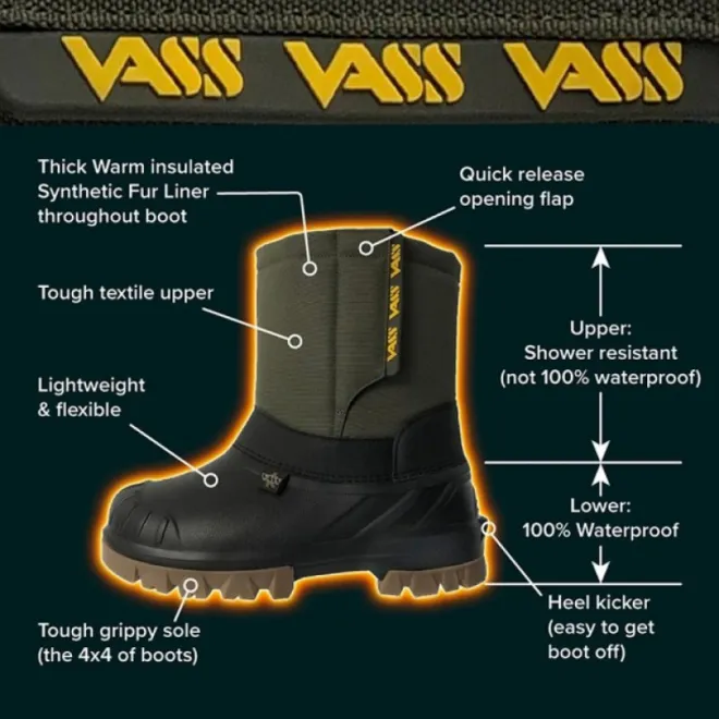 Vass Hybrid Thermo Fishing Boot 42