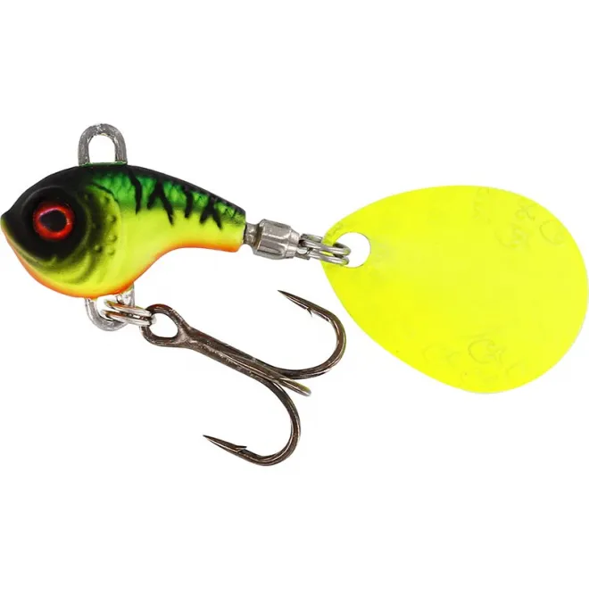Westin DropBite Tungsten Spin Tail Jig 1,6 cm 7 g Firetiger