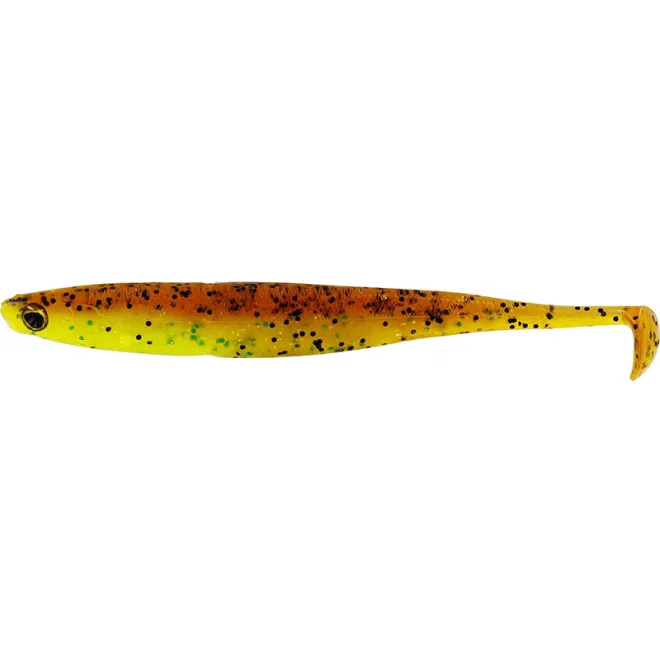 Westin KickTeez Shadtail 15 cm Brown Lime 1 Stk