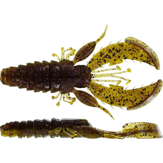 Westin CreCraw Creaturebait 8,5 cm Green Pumpkin Purple