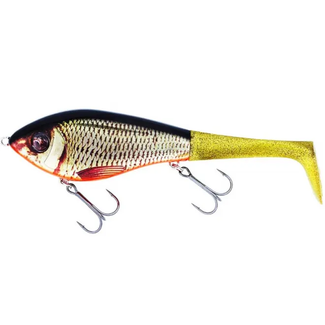 Westin Swim Tail 12 cm 62 g Suspending 1 Body 2 Tails Real Rudd