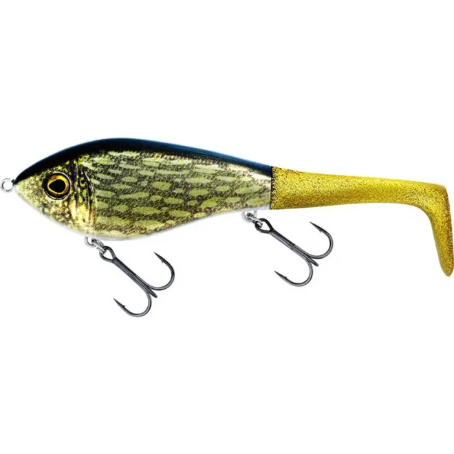 Westin Swim Tail 12 cm 62 g Suspending 1 Body 2 Tails Real Pike