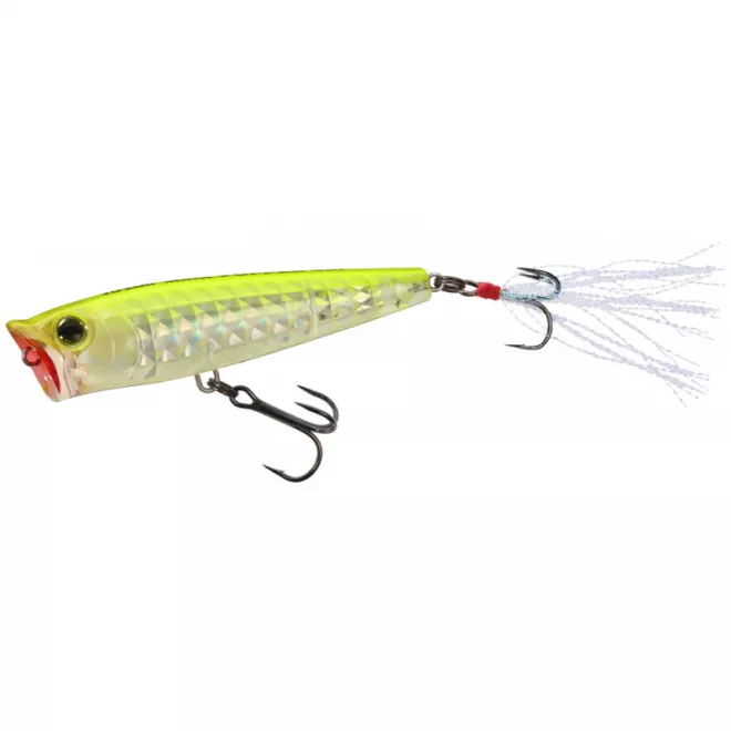 Yo-Zuri 3DR-X Popper 65F Prism Chartreuse Silver
