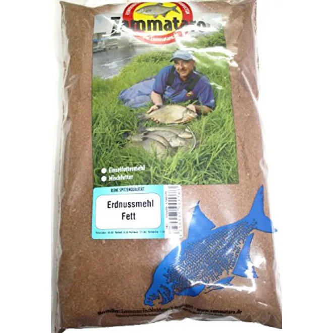 Zammataro Erdnussmehl Fett - 1 kg