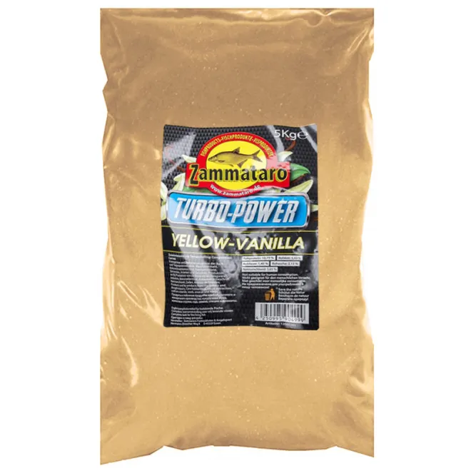 Zammataro Turbo-Power 5 kg - Yellow Vanilla