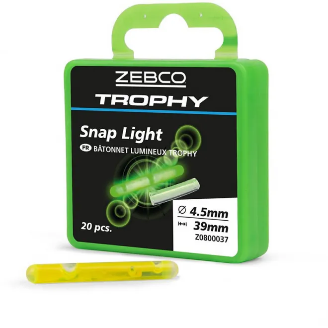 Zebco Trophy Snap Light 4,5 x 39 mm 20 Stück