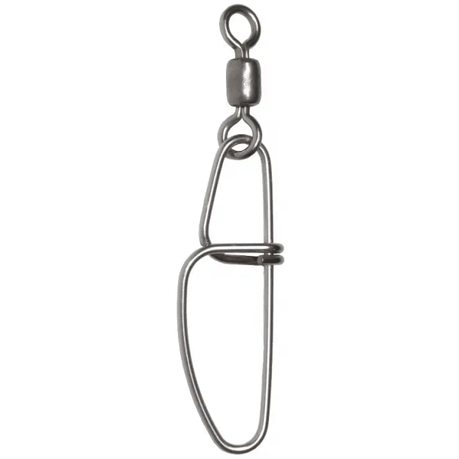 Zeck Fishing Stainless Steel Swivel + Snap