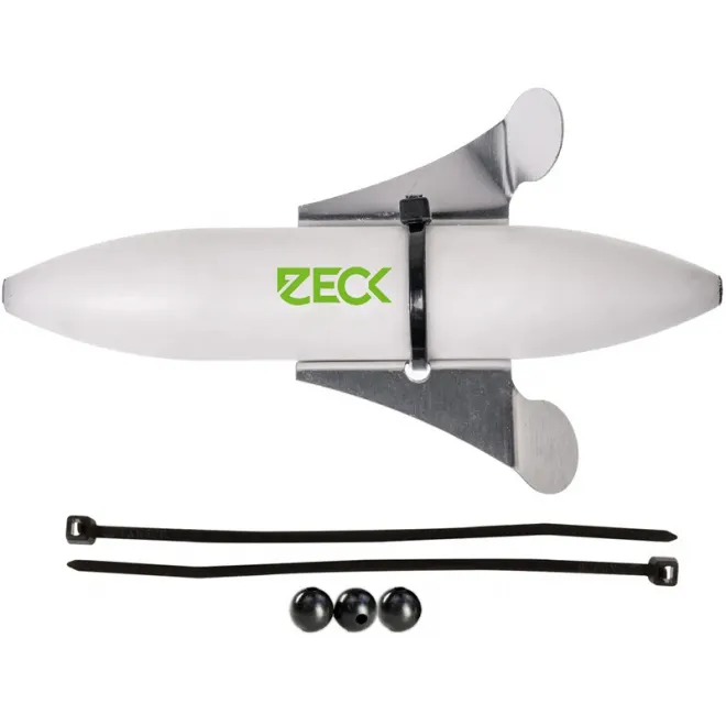 Zeck Fishing Propeller U-Float Solid White 10 g