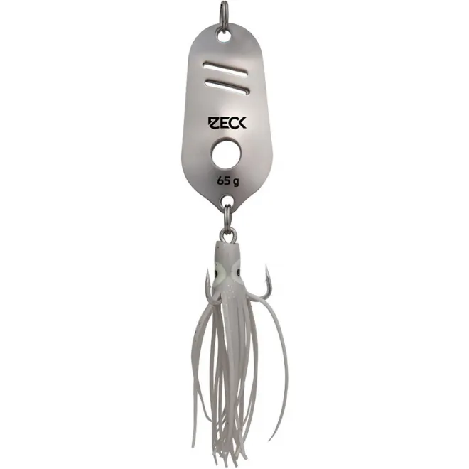 Zeck Fishing Blinker Jörg Octo Spoon Silver 80 g