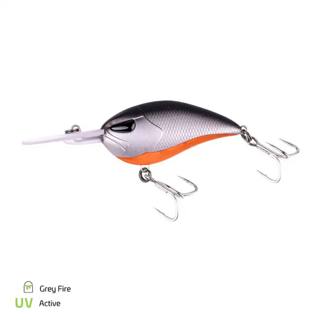 Zeck Fishing Cat Crank 7,5 cm 4,5 m F Grey Fire