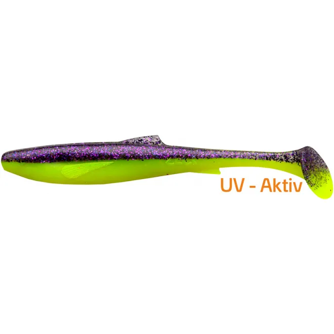 Zeck Fishing Dude 6,4 cm Purple Chartreuse - 1 Stück