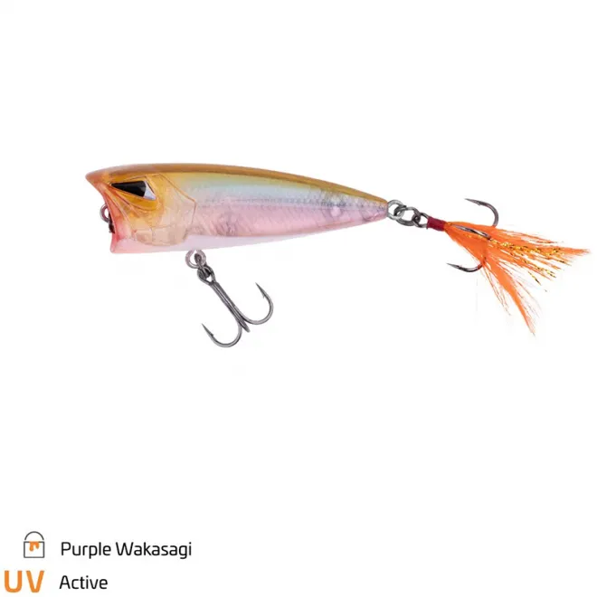 Zeck Fishing Pop-Jet F 6 cm Purple Wakasagi