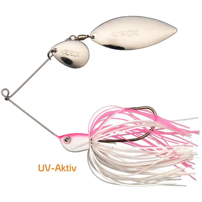 Zeck Fishing Spinnerbait 10 g Pink Whitey