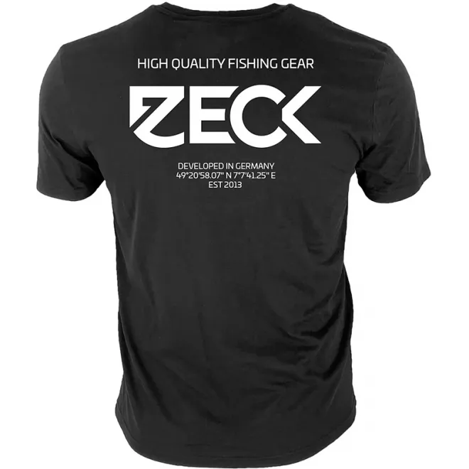 Zeck Fishing T-Shirt Black M