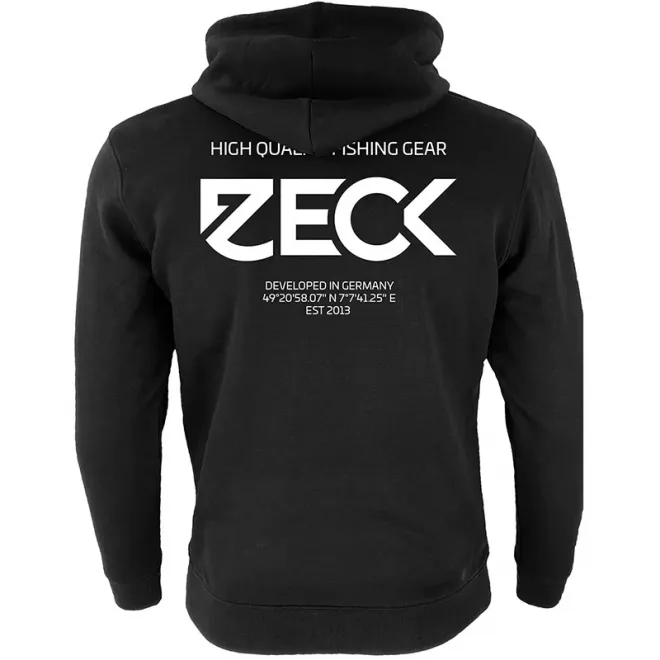 Zeck Fishing Hoodie Black M