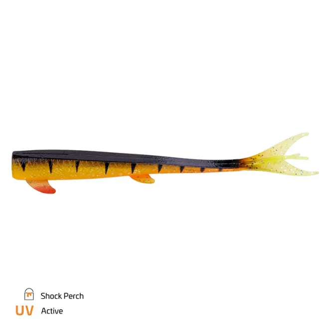 Zeck Fishing Zander Pelagi Softbait 20 cm Shock Perch 2 Stück