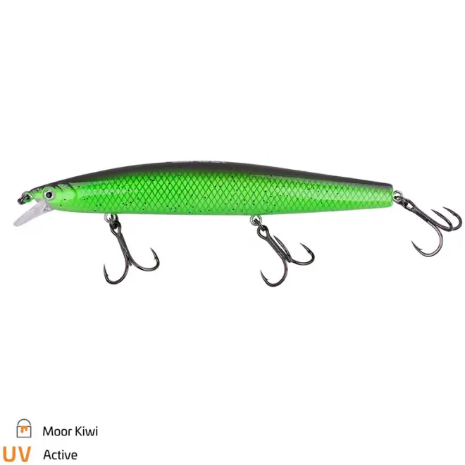 Zeck Fishing ZANDER Läufer 12,5 cm 0,7 m F Moor Kiwi