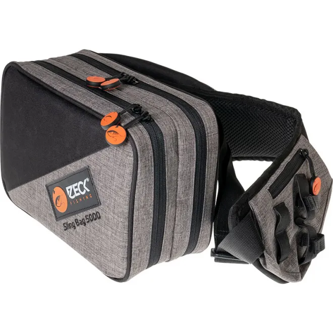 Zeck Fishing Sling Bag 5000 2 x Tackle Box WP M