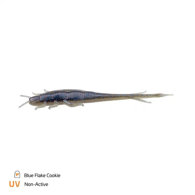 Zeck Fishing BA Shaky Sneaker 10 cm Blue Flake Cookie 7 Stück