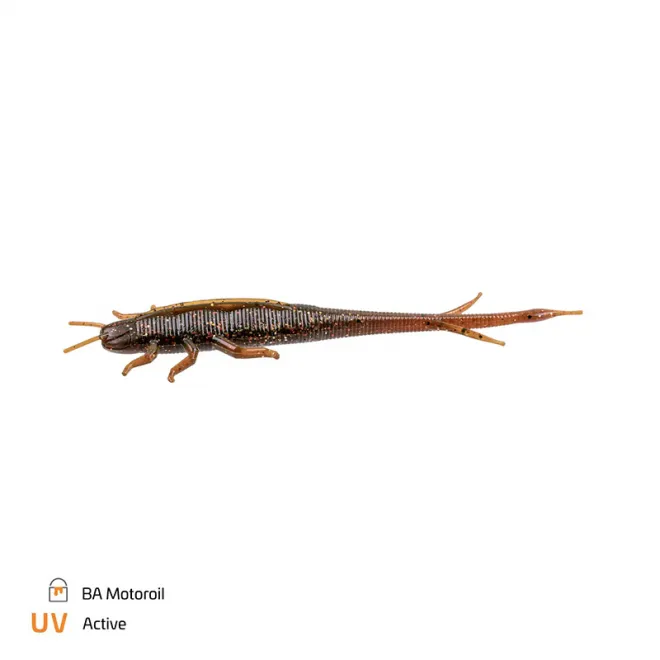 Zeck Fishing BA Shaky Sneaker 10 cm BA Motoroil 7 Stück