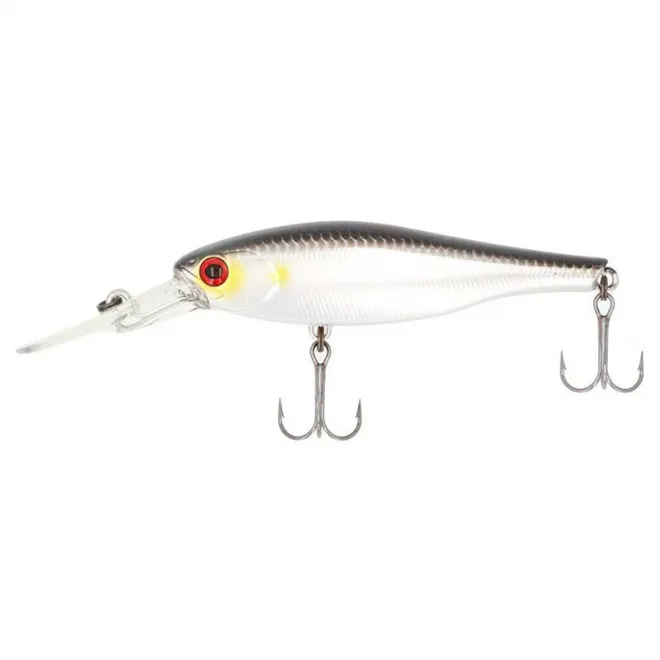 ZipBaits Trick Shad 70SP Rattler # 002 Black Chrome (Red Eye)