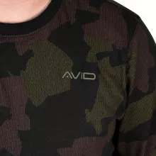 Avid Carp Distortion Camo Lite T-Shirt Long XL, Angelshop für