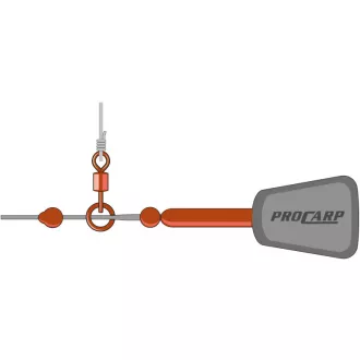 Pro Carp SmartRig Helicopter Rig Set - Sand