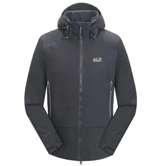 Jack Wolfskin High Resistance Jacket Men Black L