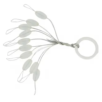 Black Cat Silicone Stopper Oval