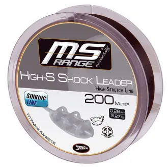 MS-Range High-S Shock Leader 200 m - 0,30 mm - 6,08 kg
