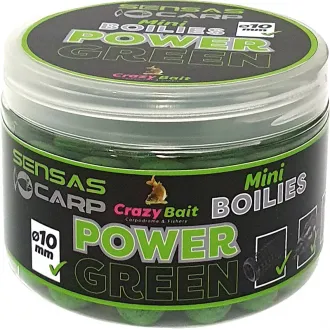Sensas Mini Boilies Power Green 80 g