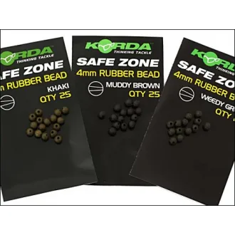 Korda Safe Zone Rubber Beads - Braun