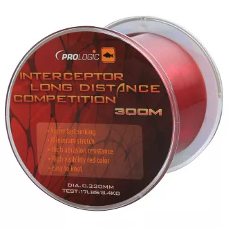 ProLogic Interceptor Competition LD Red 300 m - 0,33 mm