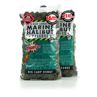 Dynamite Baits Marine Halibut Pellets Pre-Drilled - 21 mm