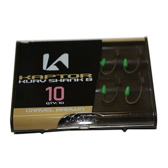 Korda Kaptor Kurv Shank Barbless - Weed - 10