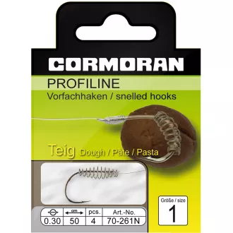 Cormoran Profiline Vorfach mit Teighaken 261 N - Gr 6 - 0,25 mm