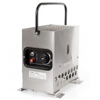 Gazcamp HeatBox 2000 Edelstahl - Zeltheizung