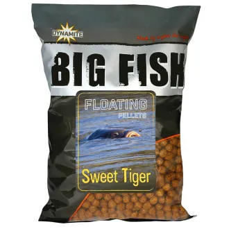 Dynamite Baits Big Fish Floating Pellets 1,1 kg 11 mm Sweet Tiger
