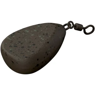 FOX Camotex Flat Pear Swivel Lead