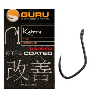 Guru Kaizen Eyed Barbed Hook 10