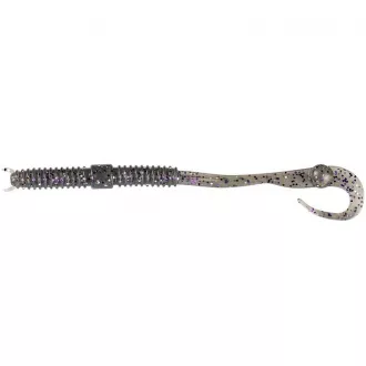 #LMAB Finesse Filet TPE Worm 15 cm Purple Smog