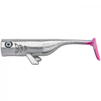 #LMAB Drunk Bait 8 cm Chrome Pinktail