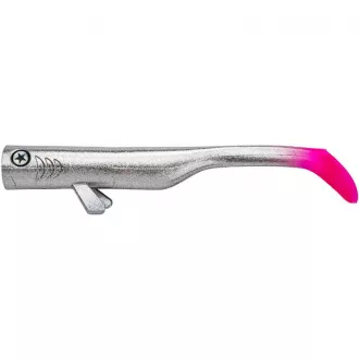 #LMAB Drunk Bait 16 cm Chrome Pinktail
