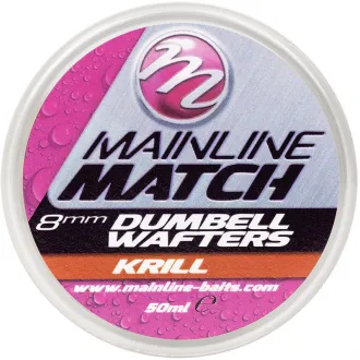 Mainline Baits Match Dumbell Wafters Red Krill 8 mm