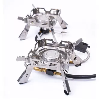 RidgeMonkey Quad Connect Pro Mini Full Kit Portable Dual Stove System