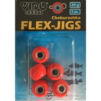 Seox Flexjig Mit Augen - Rot - 22 g