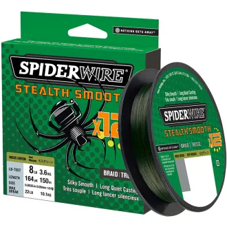 SpiderWire Stealth Smooth 12 Moss Green Meterware - 0,13 mm - 12,7 kg