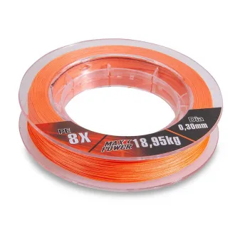 Anaconda Jungle Orange Sinking Braid 300 m 0,28 mm