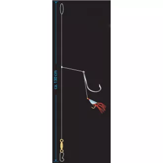 Aquantic Bize Over Rig Red 8/0-1/0